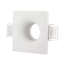 V-tac GU10 LED spotlámpa keret, fehér fix lámpatest - SKU 3674 világítási kellék