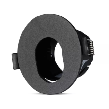 V-tac GU10 LED spotlámpa keret, fekete billenthető lámpatest - SKU 8596 világítás