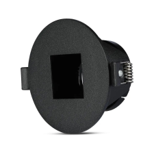 V-tac GU10 LED spotlámpa keret, fekete billenthető lámpatest - SKU 8598 világítás