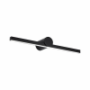  V-TAC IP65 fali 10W tükör- és képvilágítás, fekete házzal, természetes fehér, 150 Lm/W - SKU 405841