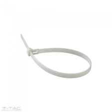V-tac Kábelkötegelő fehér 3,5x200 mm (100db/csomag) - 11167 villanyszerelés