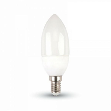 V-tac LED Gyertya lámpa E27  (5,5Watt/200°) PRO - hideg fehér világítás