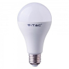 V-tac LED lámpa , égő , körte , E27 foglalat , 18 Watt , természetes fehér