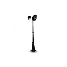 V-tac Matte Pole kültéri oszlopos lámpa, kandeláber 199 cm, IP44 (E27x3) kültéri világítás