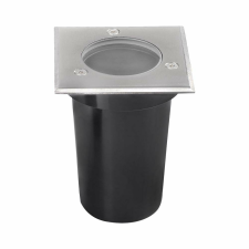 V-tac mini szögletes talajlámpa, IP67, GU10 foglalattal - SKU 10375 kültéri világítás