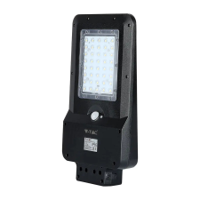 V-tac napelemes utcai LED lámpa, térvilágító lámpatest 15W hideg fehér - SKU 8548 kültéri világítás