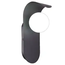 V-tac Oldalfali lámpatest (G9) fekete világítás