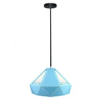 V-tac Pastel Diamond modern csillár (E27) kék bura, gyémánt forma