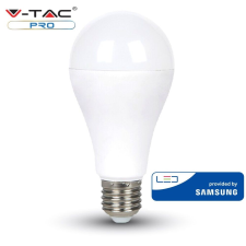 V-TAC PRO 15W E27 természetes fehér LED lámpa izzó - SAMSUNG chip - 160 izzó