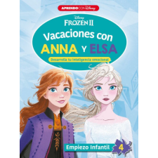 Vacaciones con Anna y Elsa. Empiezo infantil 4 – DISNEY idegen nyelvű könyv