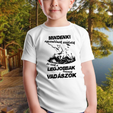  Vadász gyerek póló - A legjobbak lesznek vadászok