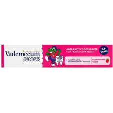 Vademecum Junior Friss földieper-ízanyagot 75 ml fogkrém