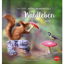  Vadim Trunov: Märchenhaftes Waldleben Postkartenkalender 2026 (Kalendář/Diář) naptár, kalendárium