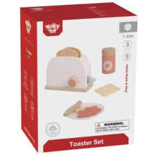 Vagabund Kiadó Kenyérpirító készlet - Tooky Toy Toaster Set kreatív és készségfejlesztő