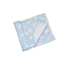 Vaganza Mintás Pamut babatakaró 70x90 - Hattyú babaágynemű, babapléd