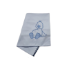 Vaganza Pamut babatakaró, hímzett 100×150 - Kék/Kacsa