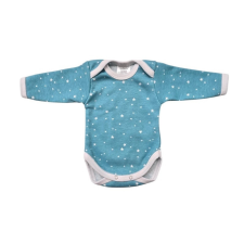 Vaganza Pamut Hosszú ujjú mintás body 74 - Kékeszöld Csillag kombidressz, body