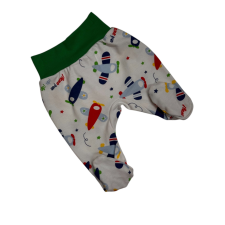 Vaganza Pamut Mintás Pocaknadrág - Zöld Repülős 62 babanadrág