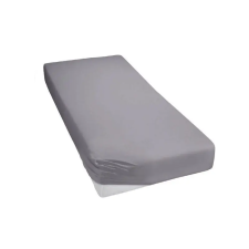 Vaganza Pamut strech lepedő 60x120cm - Világos szürke babaágynemű, babapléd