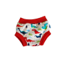 Vaganza Pelenkára húzható bugyi - Dínó/Piros Szegély/68
