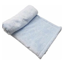 Vaganza takaró wellsoft nyomott mintás 70x90cm Kék babaágynemű, babapléd