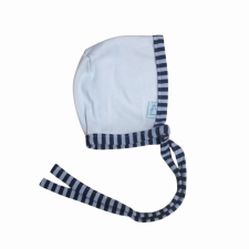 Vaganza Újszülött Cérna Babasapka 38 - Kék babasapka, sál