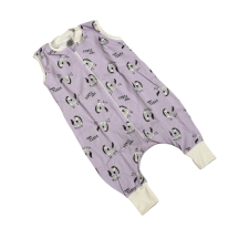 Vaganza Vékony Pamut Tipegő Hálózsák 98 - Lila Zebra hálózsák, pizsama