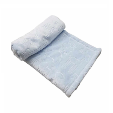 Vaganza Wellsoft Babatakaró Nyomott mintás 70×90 -Kék babaágynemű, babapléd