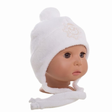 Vaganza Wellsoft Pilóta sapka hímzéssel 48 - Fehér babasapka, sál