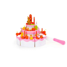 Vágó torta készlet születésnapi party 125 db konyhakészlet