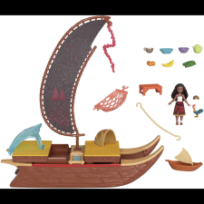  Vaiana játékkészlet kis Vaiana babával és hajóval (0194735265237) játékfigura