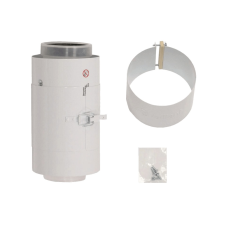 VAILLANT koncentrikus egyenes ellenőrző idom PPs/alu 80/125mm hűtés, fűtés szerelvény