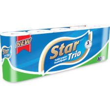 Vajda papír Star Trio WC papír 10 tekercs 3 réteg higiéniai papíráru