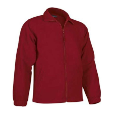 Valento DAKOTA, cipzáros unisex polár pulóver, Lotto Red-3XL férfi pulóver, kardigán
