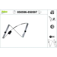 Valeo ablakemelő 850596 autóalkatrész