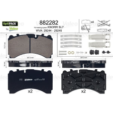 Valeo fékbetétkészlet, tárcsafék VALEO 882282 autóalkatrész
