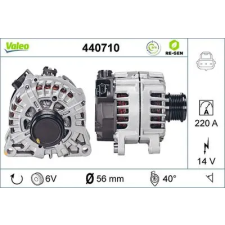 Valeo generátor 440710 autóalkatrész