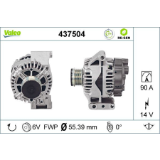 Valeo generátor VALEO 437504 autóalkatrész