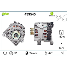 Valeo generátor VALEO 439545 autóalkatrész