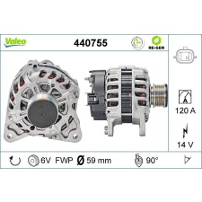 Valeo generátor VALEO 440755 autóalkatrész