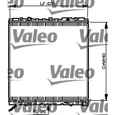 Valeo hűtő, motorhűtés 735503 autóalkatrész