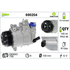 Valeo kompresszor, klíma 690204 autóalkatrész