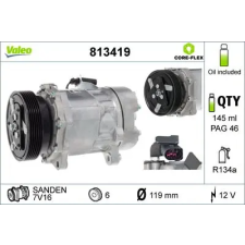 Valeo kompresszor, klíma 813419 autóalkatrész