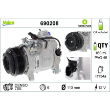 Valeo kompresszor, klíma VALEO 690208 autóalkatrész