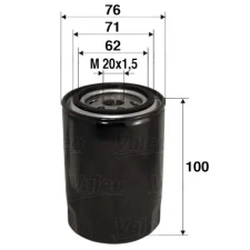 Valeo olajszűrő 586012 autóalkatrész