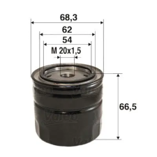 Valeo olajszűrő 586033 autóalkatrész