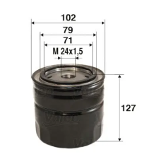 Valeo olajszűrő 586044 autóalkatrész