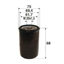 Valeo olajszűrő 586051 autóalkatrész