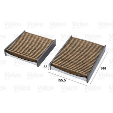 Valeo szűrő, utastér levegő VALEO 701007 autóalkatrész