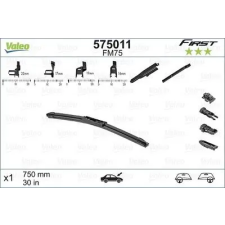 Valeo törlőlapát 575011 autóalkatrész